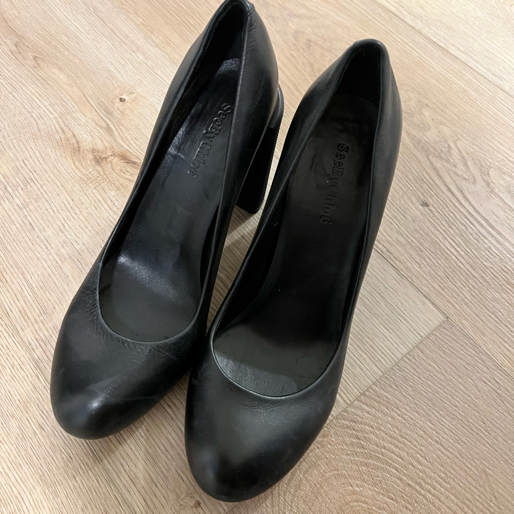 See by Chloe Leather Pumps